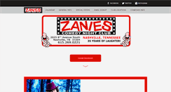 Desktop Screenshot of nashville.zanies.com